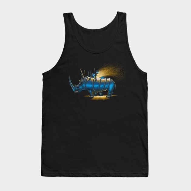 Saved Rhino Tank Top by zilone